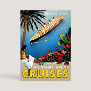 The Golden Age of Cruises Playing Cards