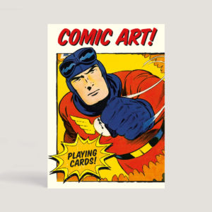 Vintage Comic Art Playing Cards