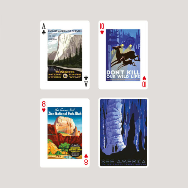 America's National Parks, Bird Playing Cards, Sample Cards 2