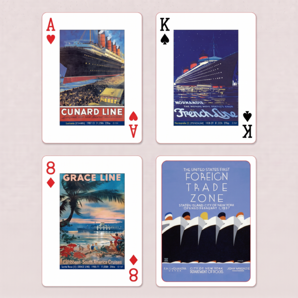 4 cards ocean